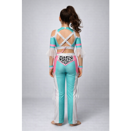 Strój Disco Dance- WILD MINT ENERGY